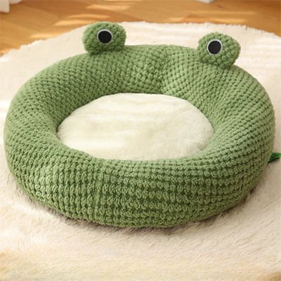 Niche pour chat grenouille coussin 2