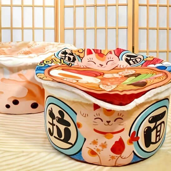Panier pour chat | Mon Petit Ramen - Chats Malins