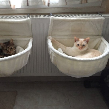 Hamac radiateur chat douce chaleur 4 