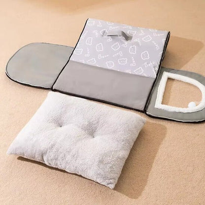 Niche chat bon voyage dépliable 