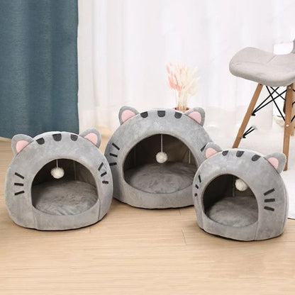 Niche chat oreilles chat grotte trois tailles 