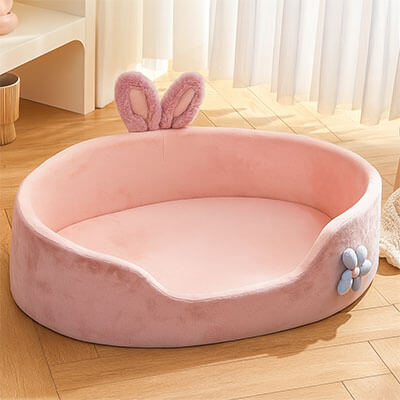 Panier chat rose mignon 2
