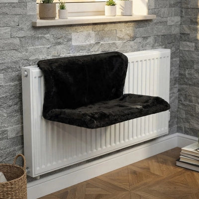 hamac chat radiateur noir 