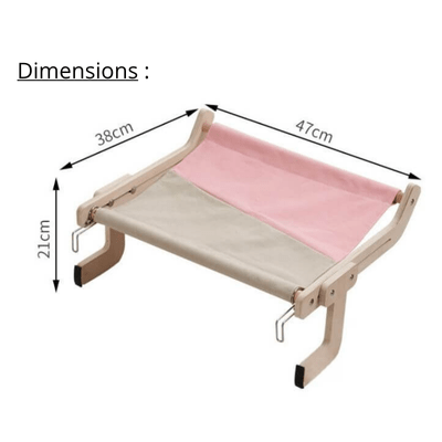 hamac pour chat dimensions 