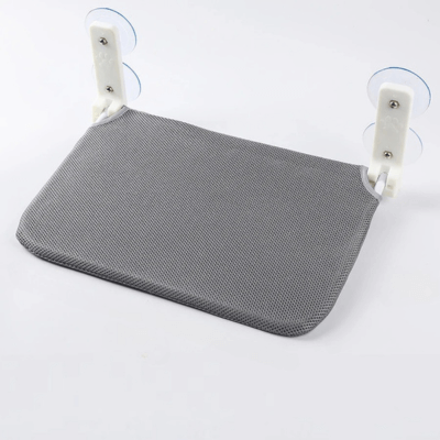 hamac pour chat fenêtre tissu respirant gris foncé