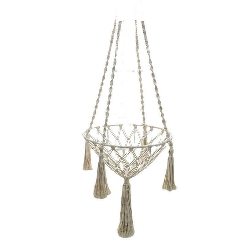 hamac pour chat suspendu style bohème sans coussin 