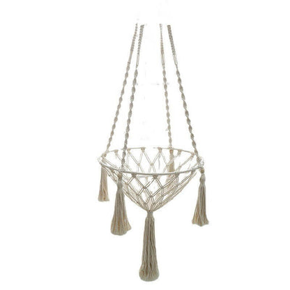 hamac suspendu pour chat style bohème sans coussin 