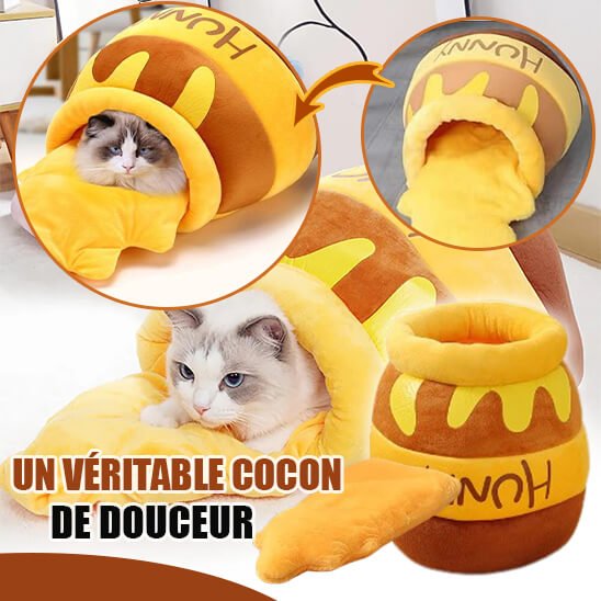 Honeycat™ - Lit pot de miel pour chat - Chats Malins