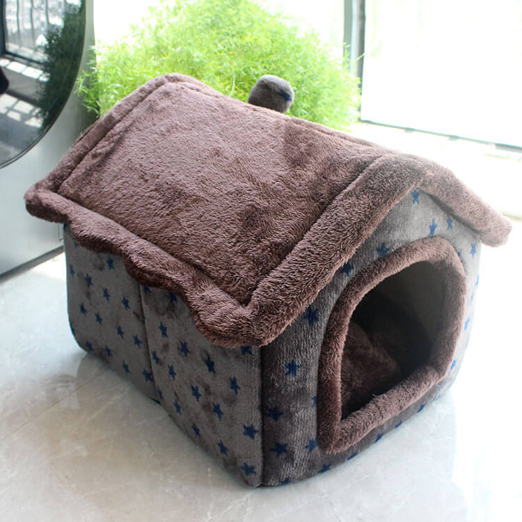maison pour chat mignonne café étoilée