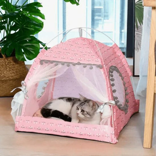Niche pour chat | Petites Fleurs - Chats Malins