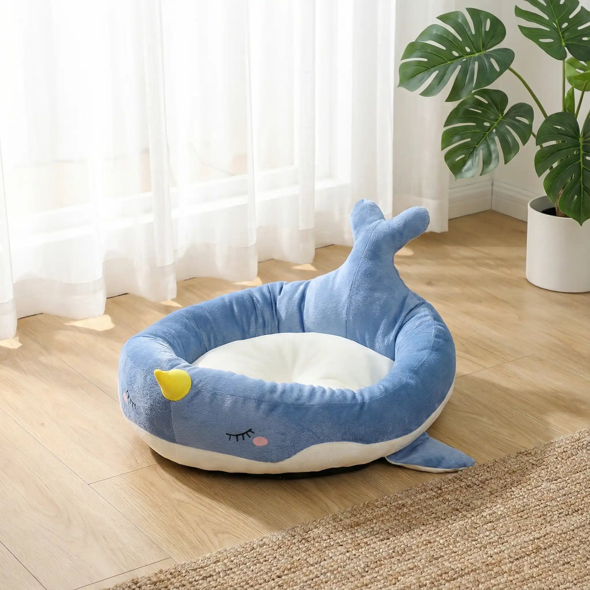 panier chat baleine bleue 
