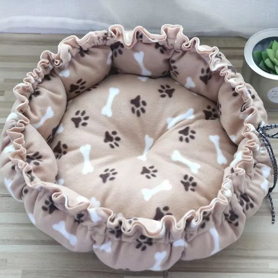 panier chat café empreintes pattes