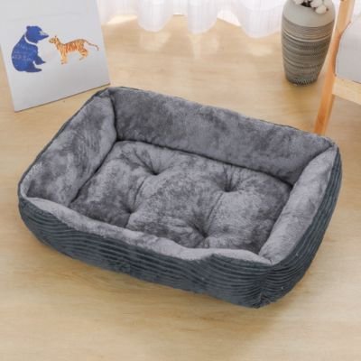 panier chat gris anthracite 