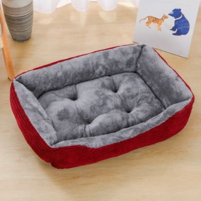panier chat rouge bordeaux 