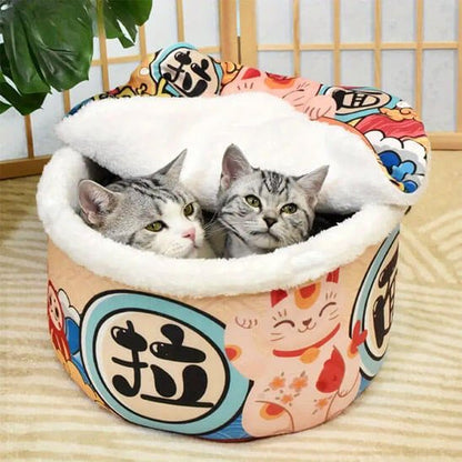 Panier pour chat | Mon Petit Ramen - Chats Malins