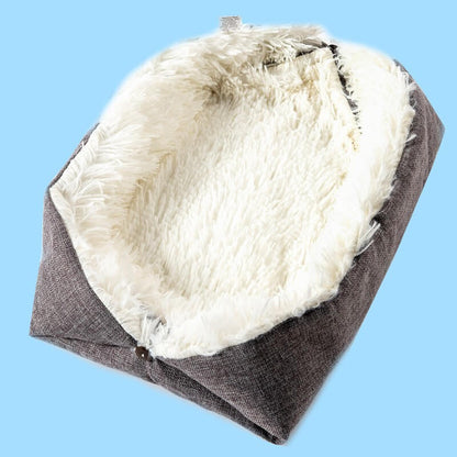 panier pour chat nid douillet blanc