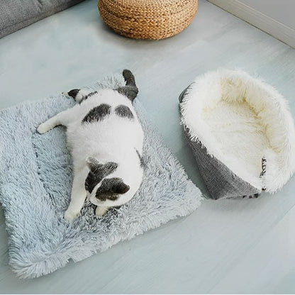 panier pour chat nid douillet tapis et panier 