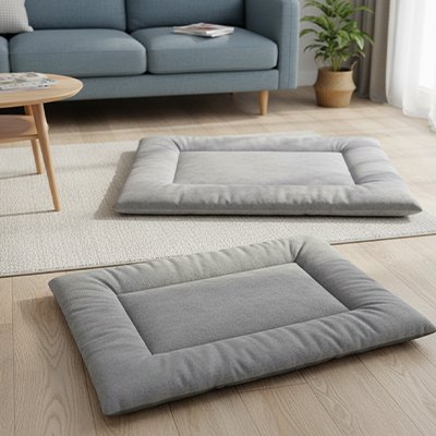 tapis pour chat gris deux dimensions