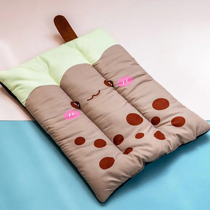 tapis rafraichissant chat bubble tea